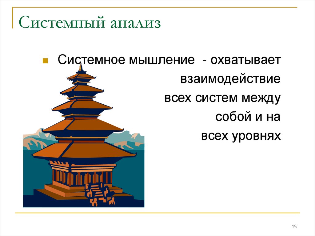 Системный анализ