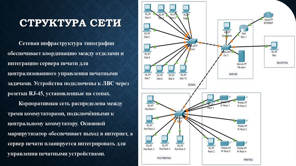 СТРУКТУРА СЕТИ