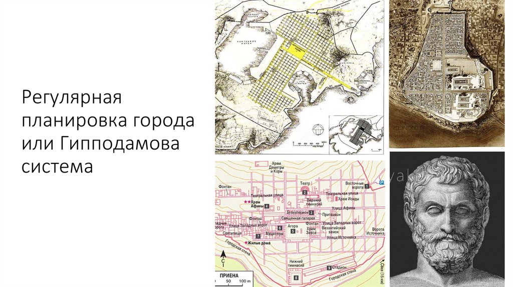 Регулярная планировка города или Гипподамова система