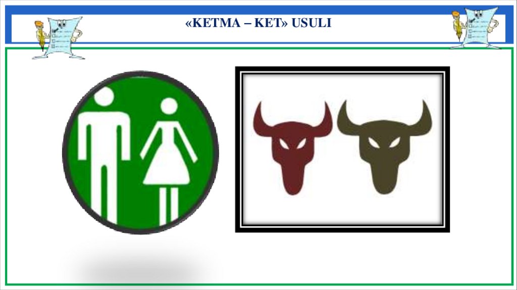 «KETMA – KET» USULI