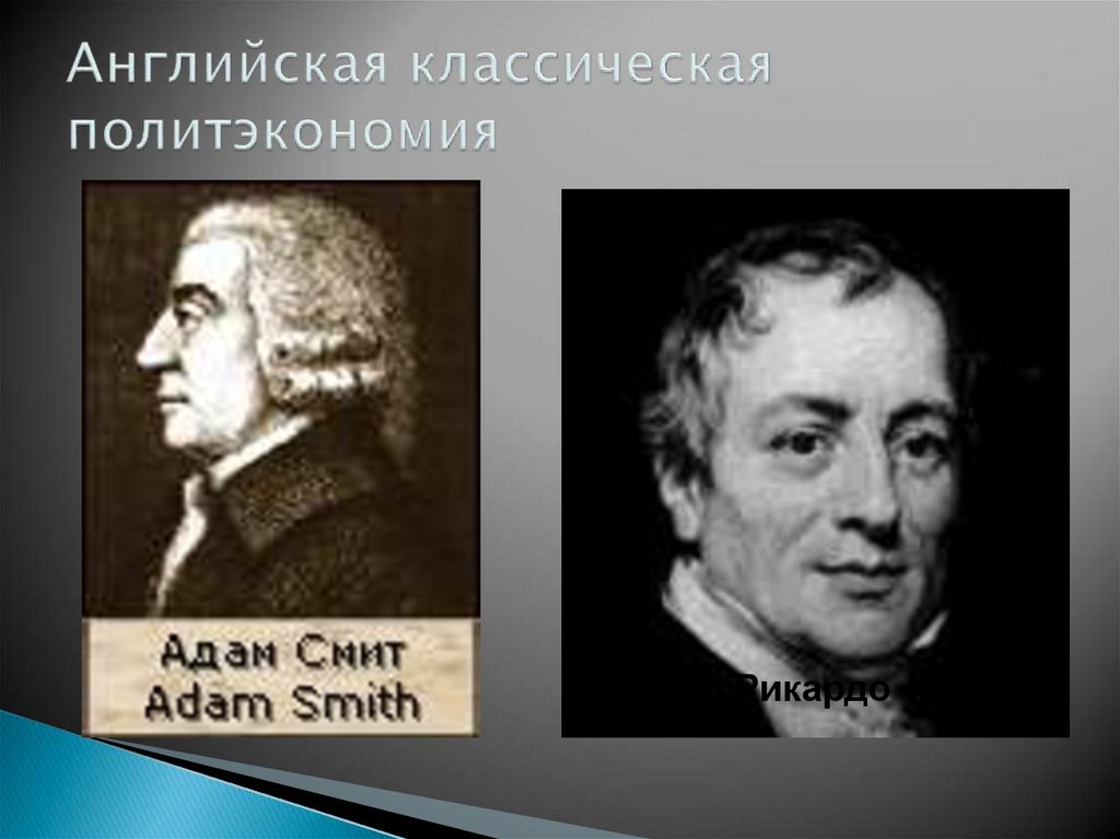 Английская классическая политэкономия