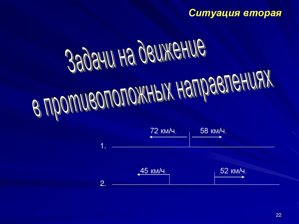 Ситуация вторая