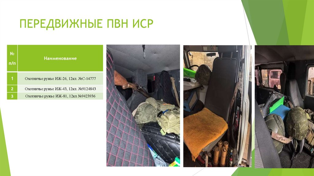 ПЕРЕДВИЖНЫЕ ПВН ИСР