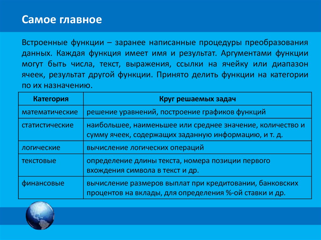 Логические функции