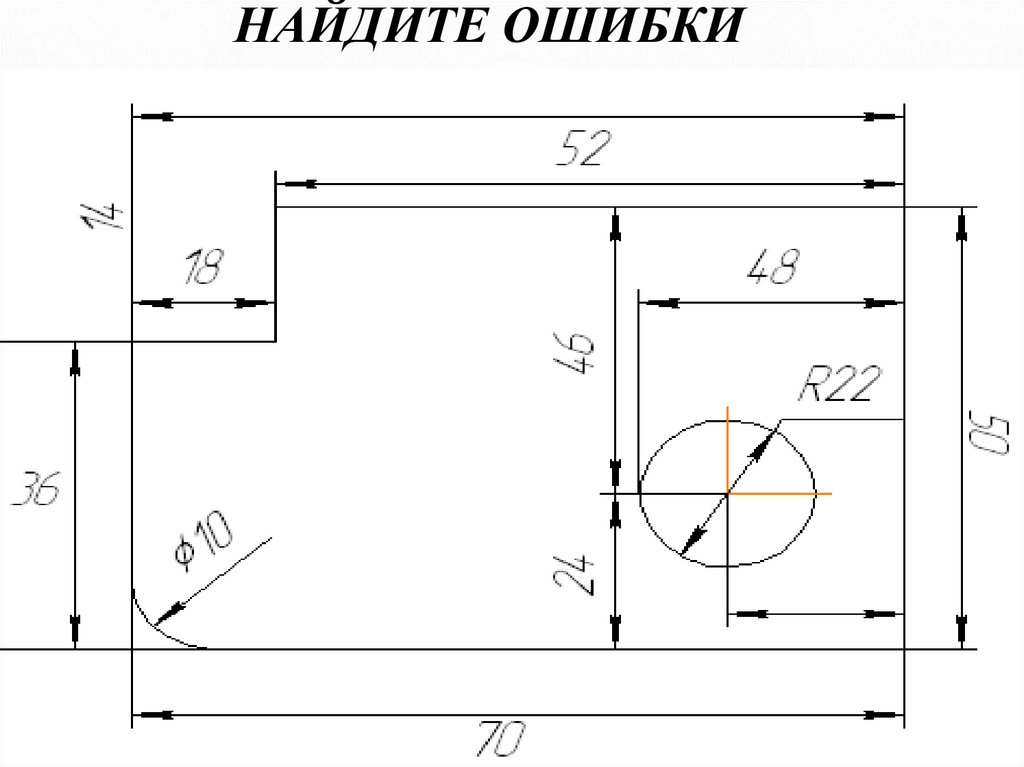 Найдите ошибки