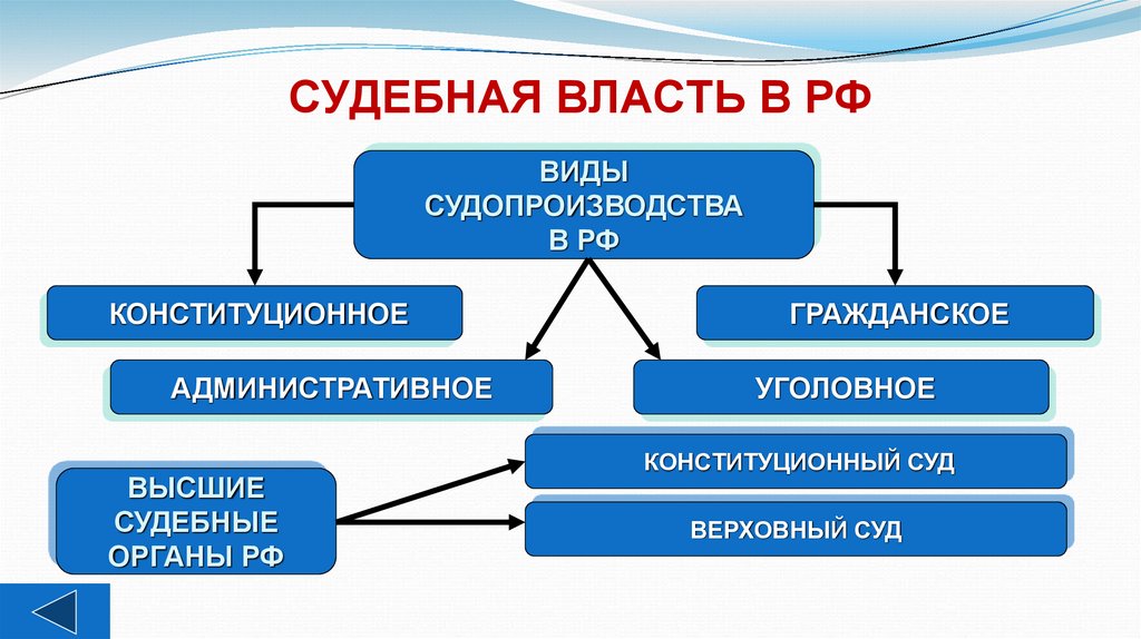 СУДЕБНАЯ ВЛАСТЬ В РФ