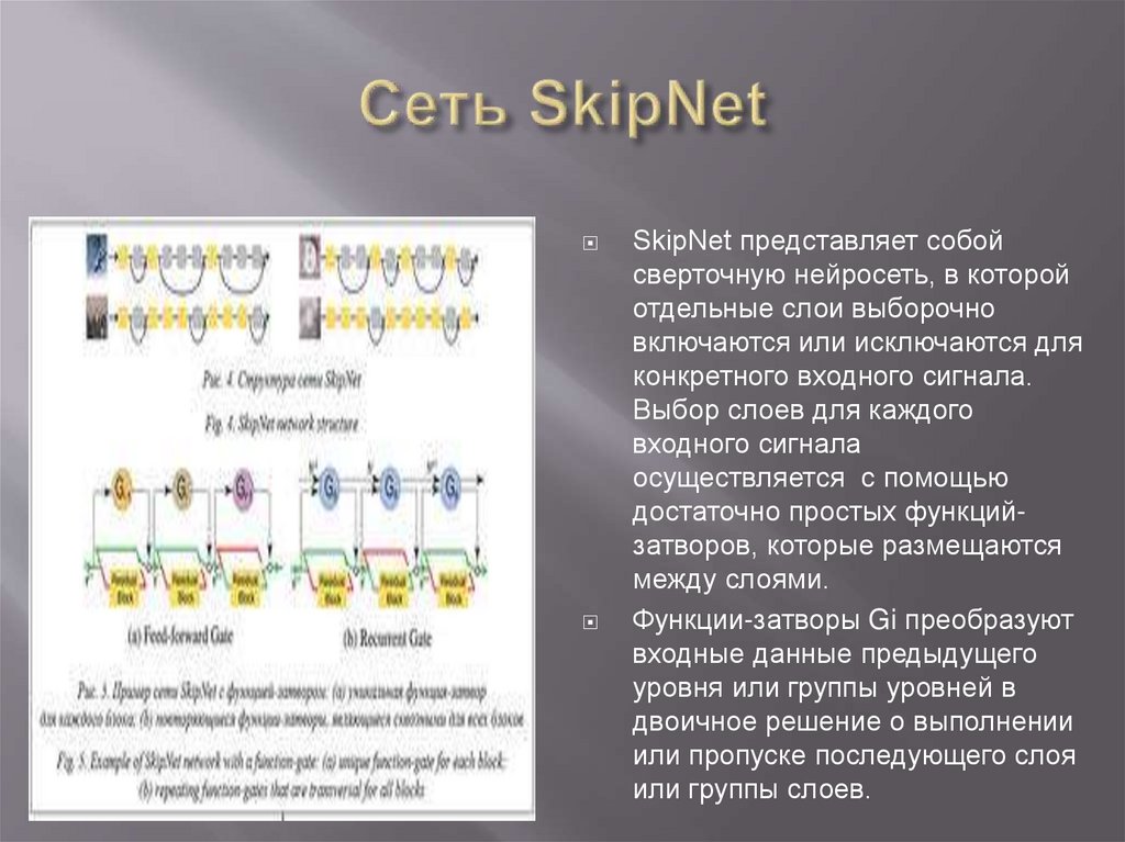 Сеть SkipNet