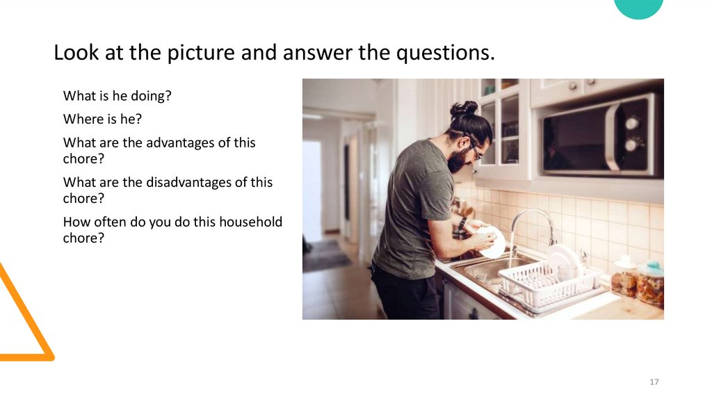 Look at the picture and answer the questions.