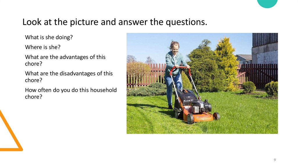 Look at the picture and answer the questions.