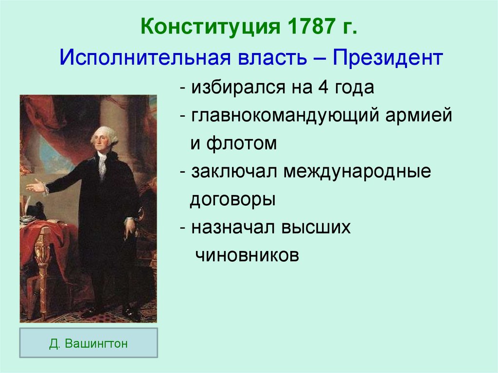 Конституция 1787 г.