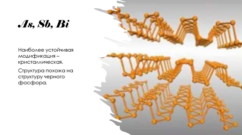 As, Sb, Bi