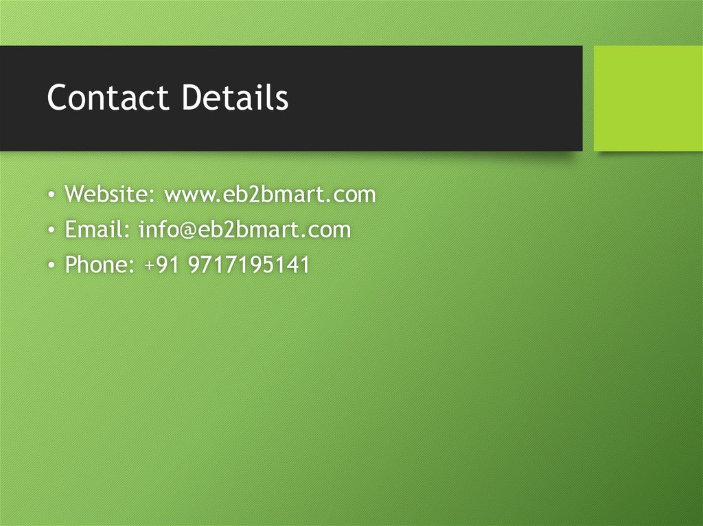 Contact Details