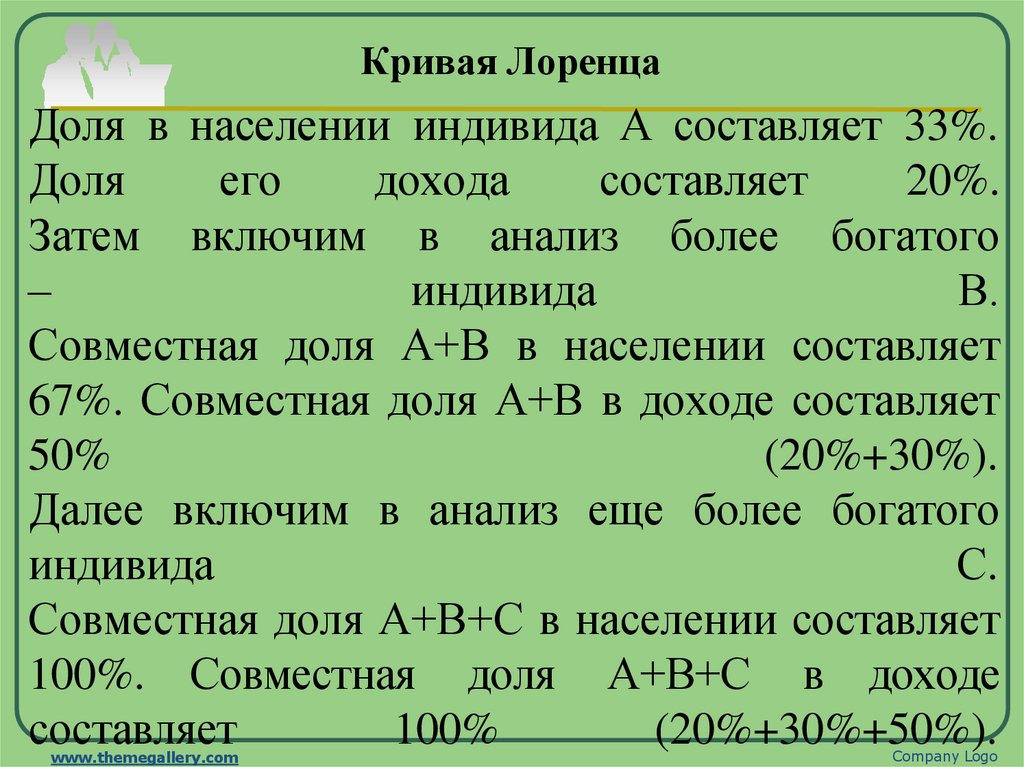 Доля в населении индивида А составляет 33%.