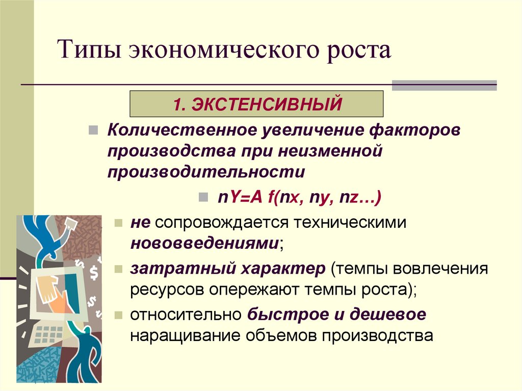 Типы экономического роста