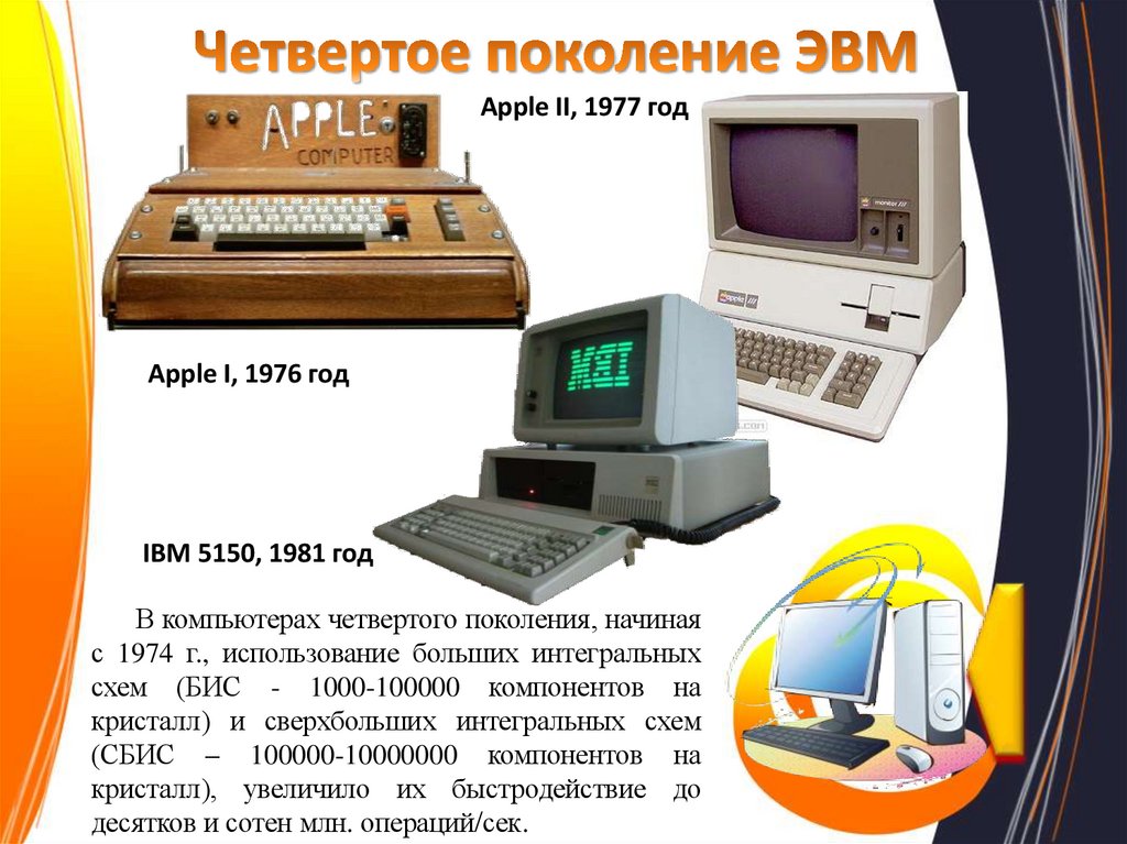 Четвертое поколение ЭВМ