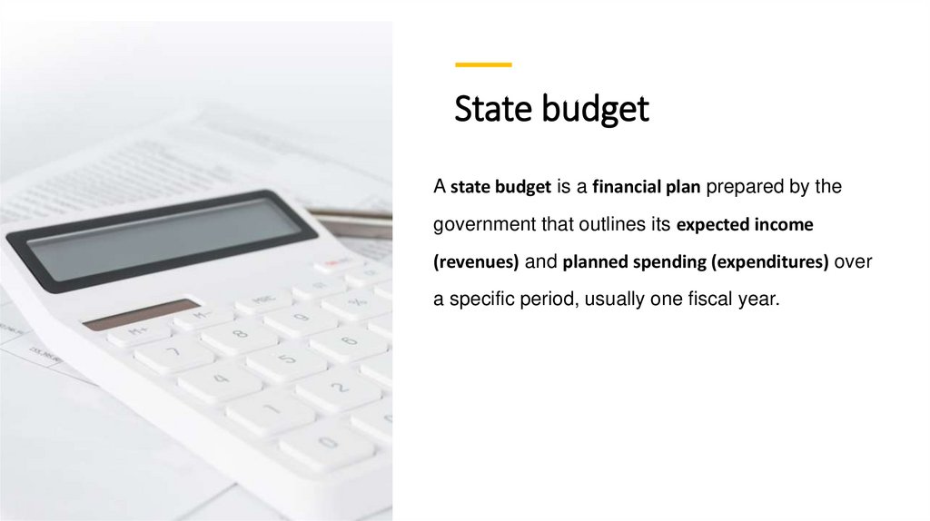 State budget