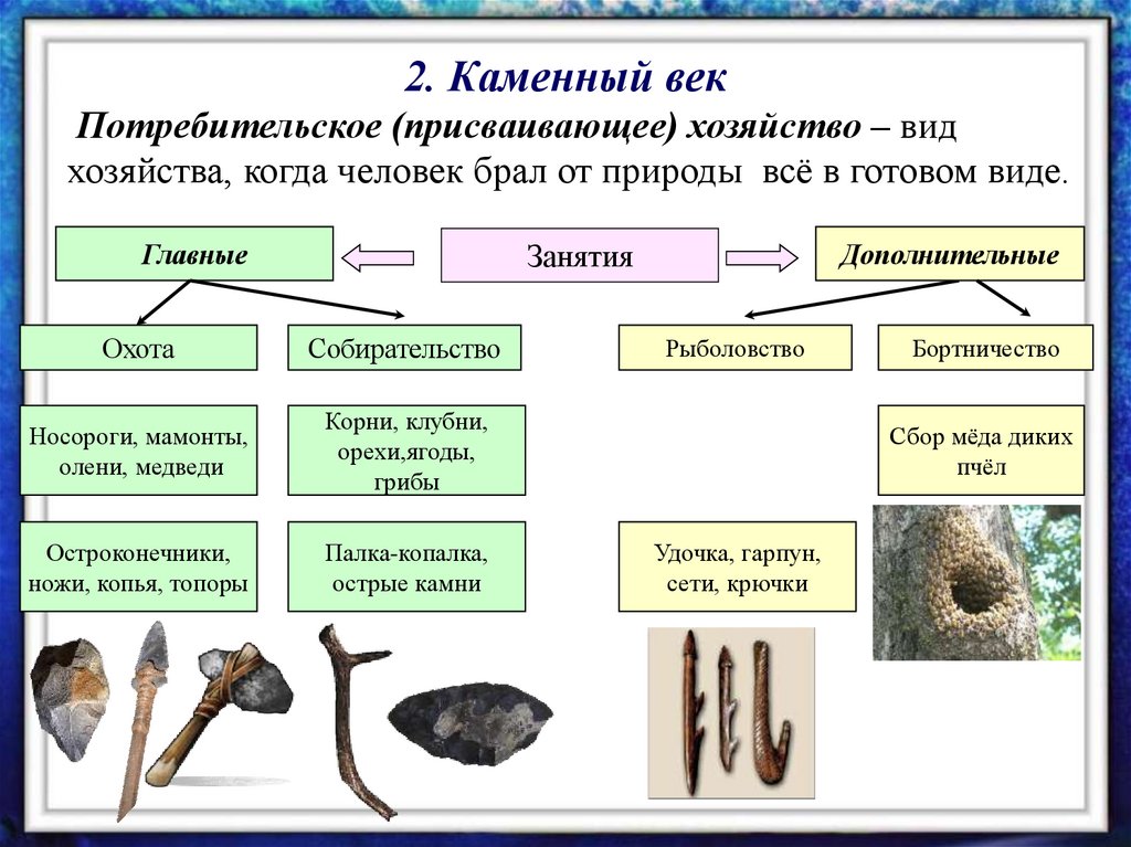 2. Каменный век