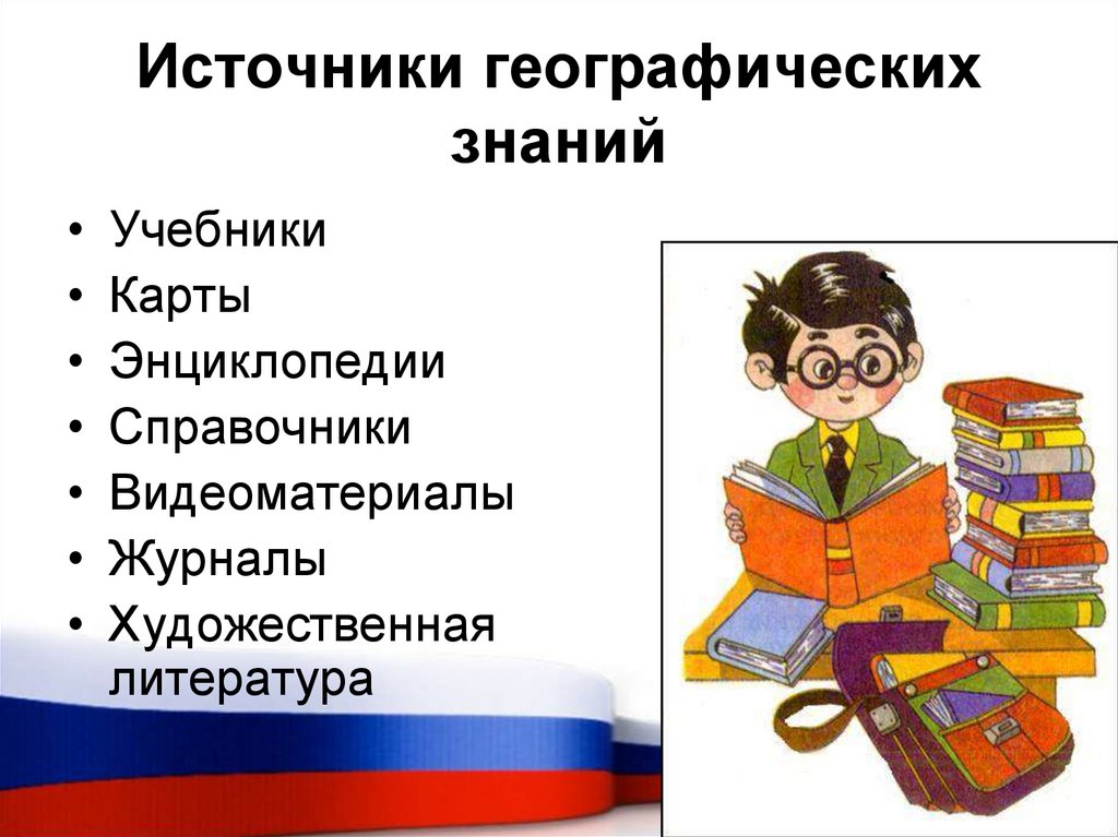 Источники географических знаний