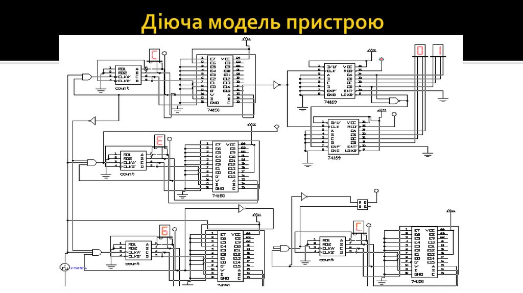 Діюча модель пристрою