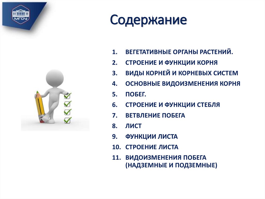 Содержание