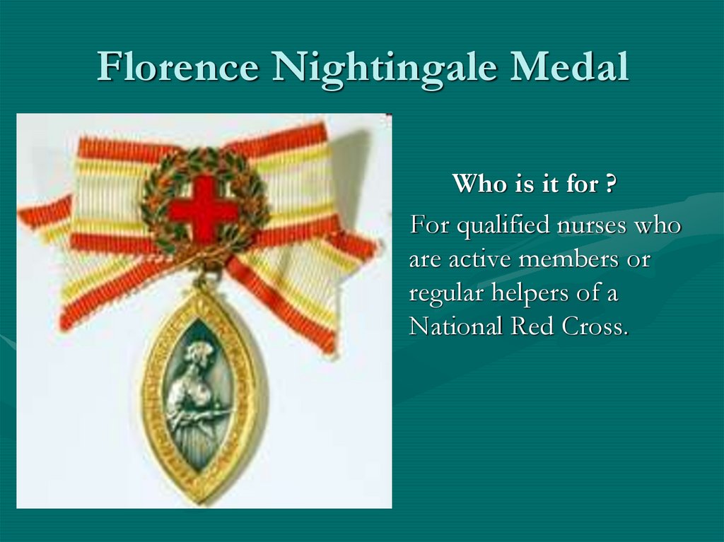 Florence Nightingale Medal