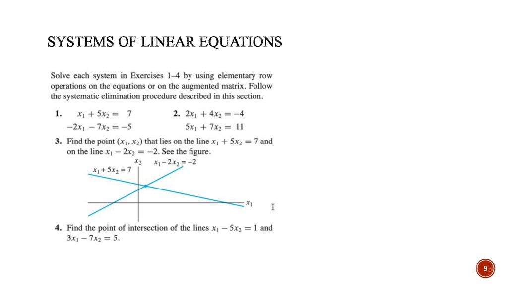 Systems of Linear Equations