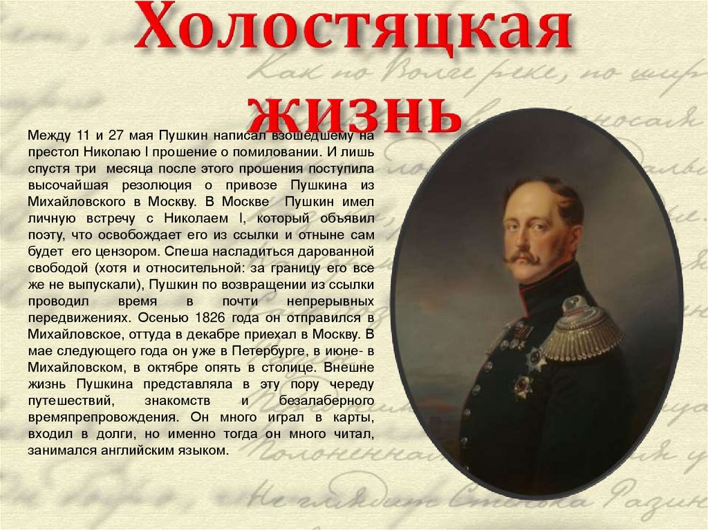 Холостяцкая жизнь