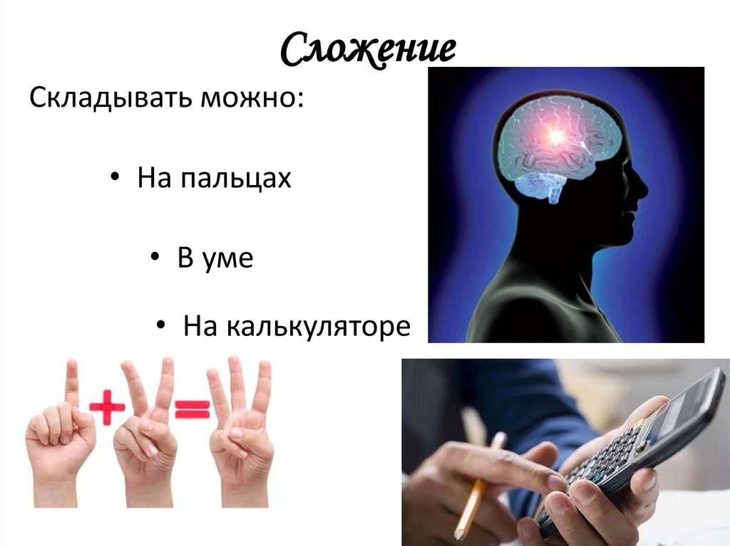 Сложение