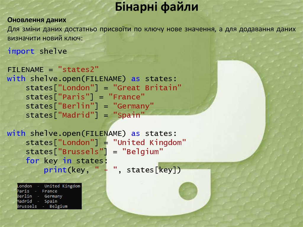 Бінарні файли
