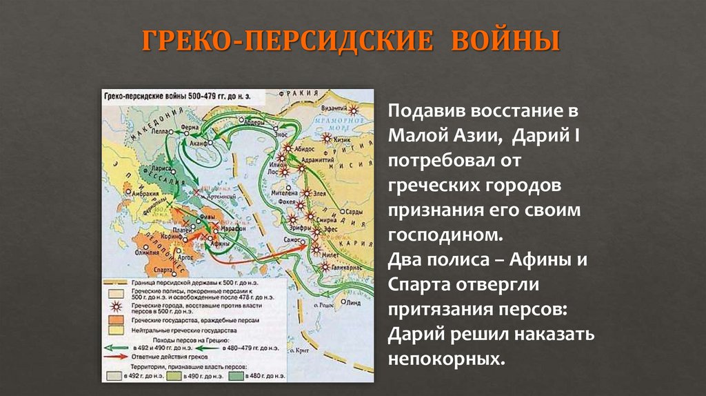 ГРЕКО-ПЕРСИДСКИЕ ВОЙНЫ