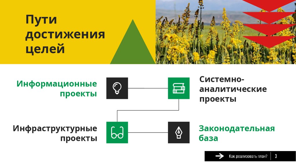 Пути достижения целей