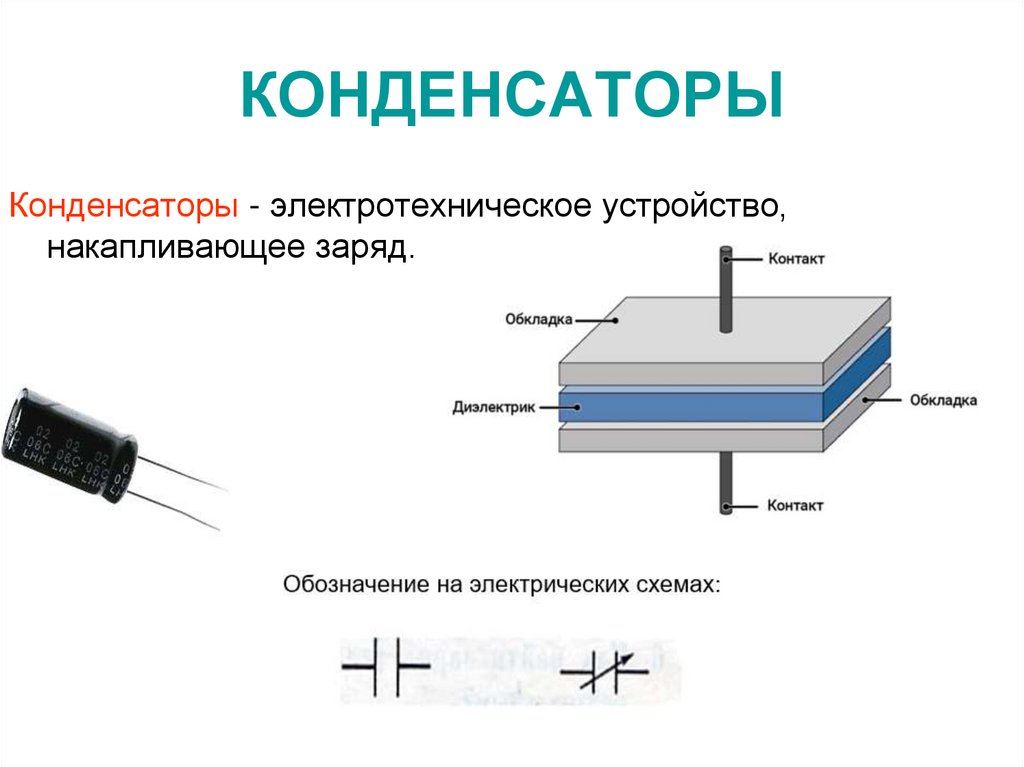 КОНДЕНСАТОРЫ