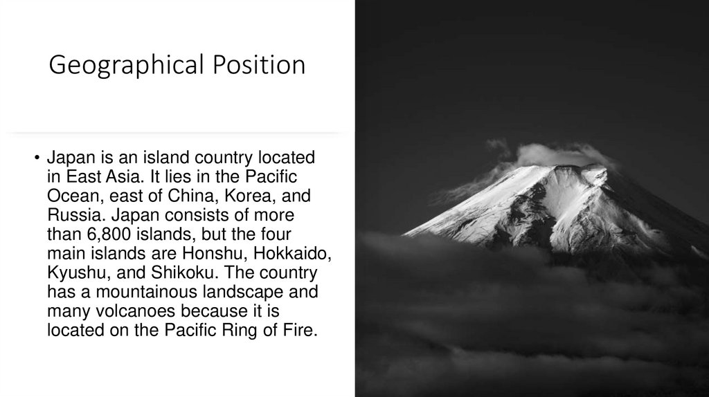 Geographical Position