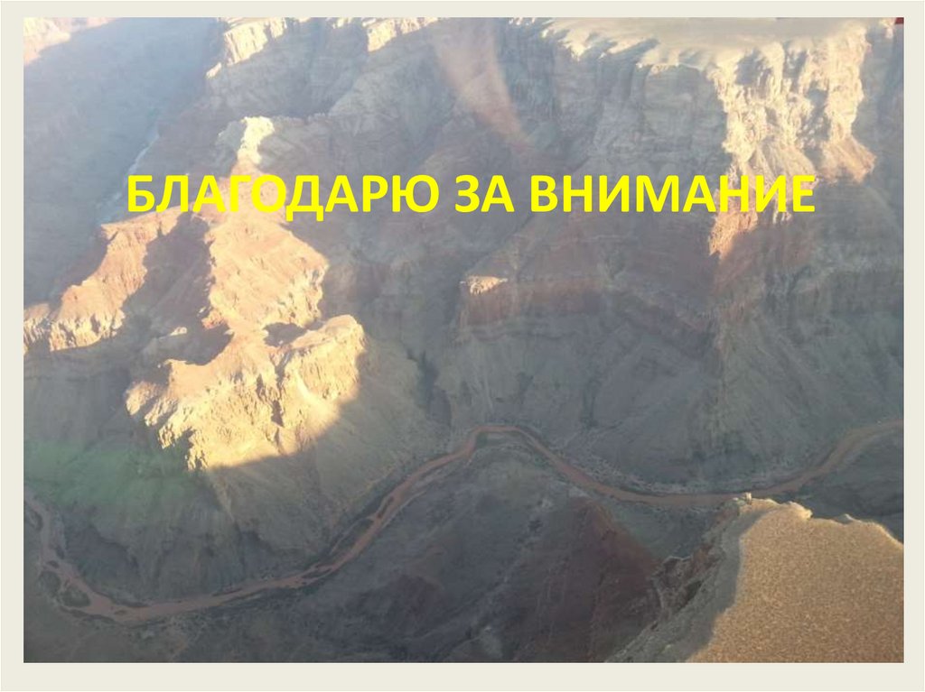 Благодарю за внимание