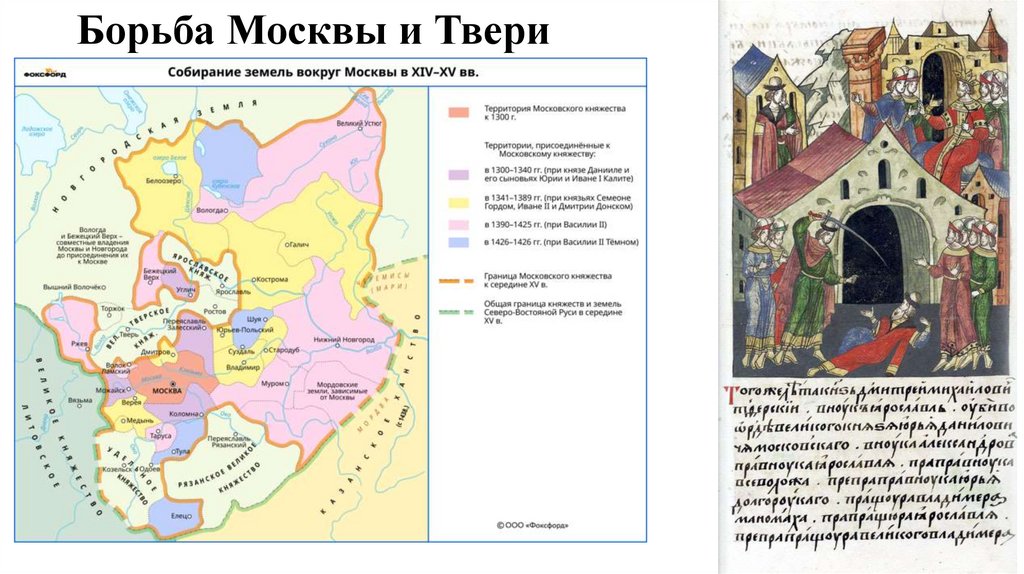 Борьба Москвы и Твери