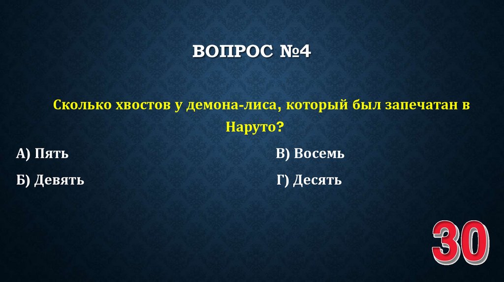 ВОПРОС №4