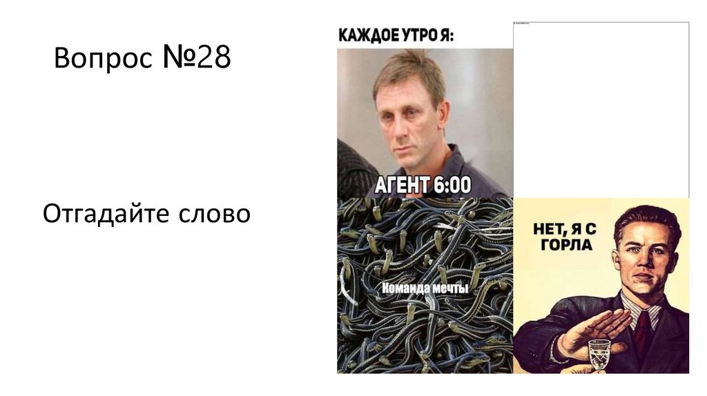 Вопрос №28