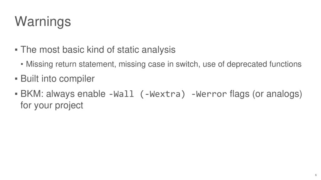 03 Clang AST and static analysis HSE (1) - презентация онлайн