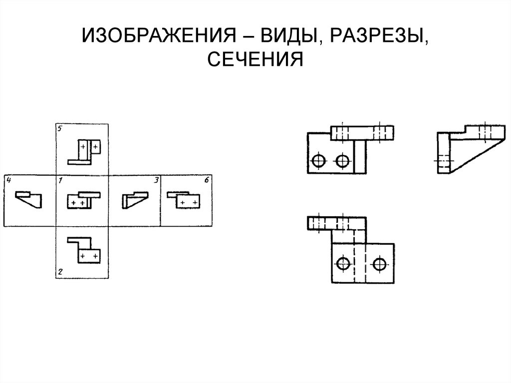 ИЗОБРАЖЕНИЯ – ВИДЫ, РАЗРЕЗЫ, СЕЧЕНИЯ