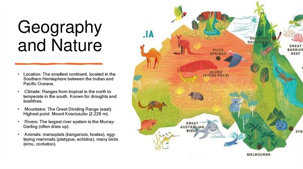 Geography and Nature