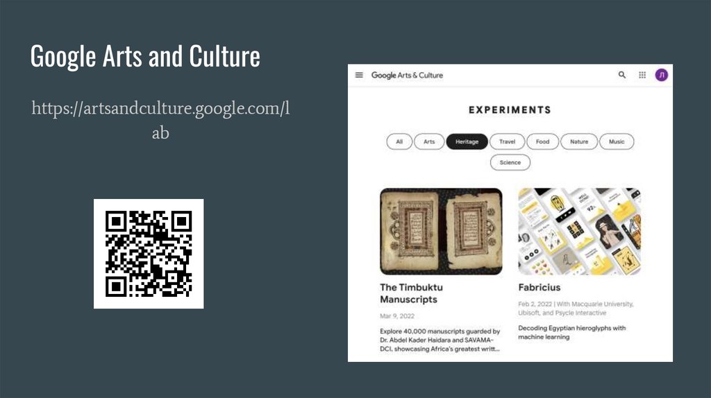 Google Arts and Culture