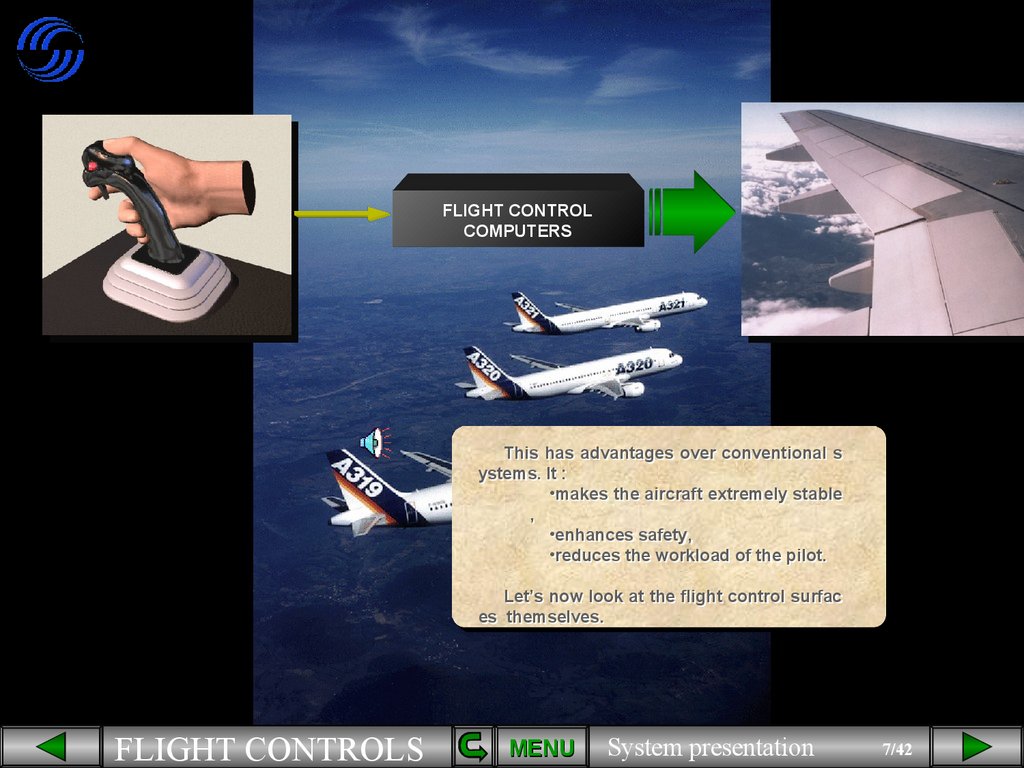 01_Flight_controls_System_Presentation - презентация онлайн