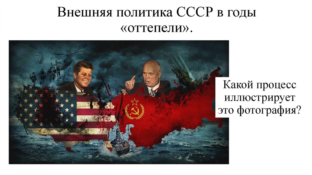 Внешняя политика СССР в годы «оттепели».