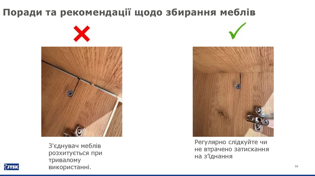 Поради та хитрощі для регулювання дверцят і ящиків