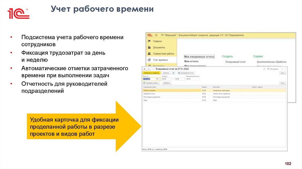 Учет рабочего времени