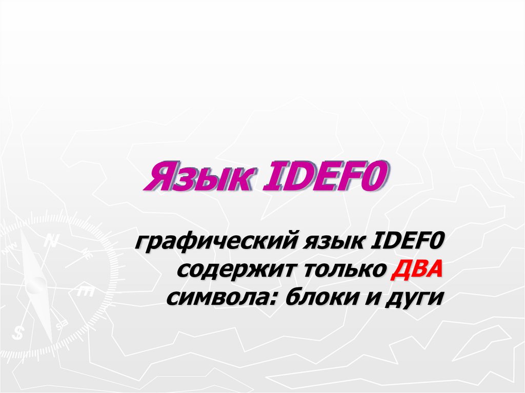 Язык IDEF0