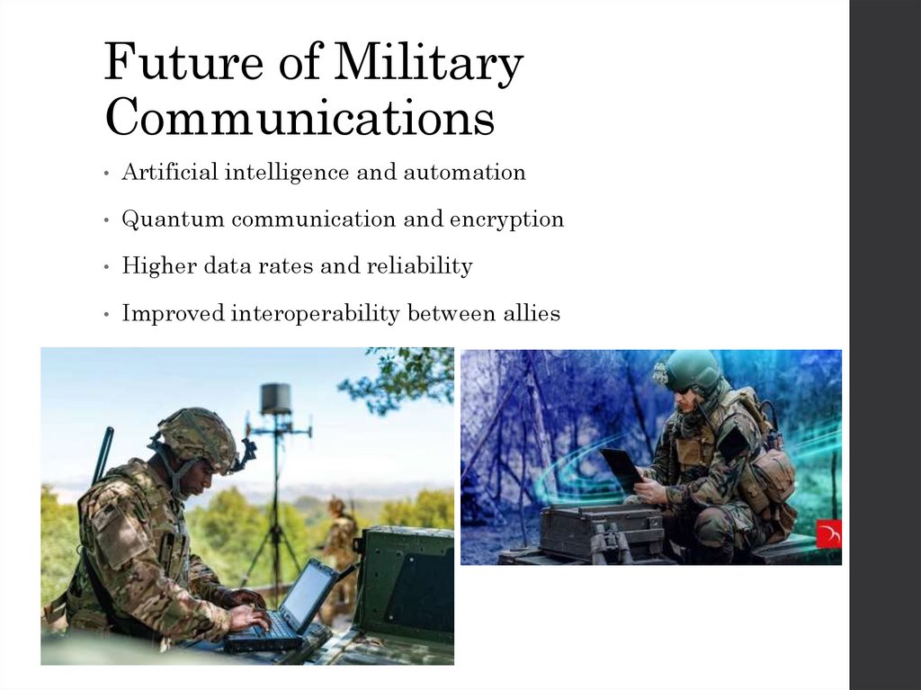 Future of Military Communications