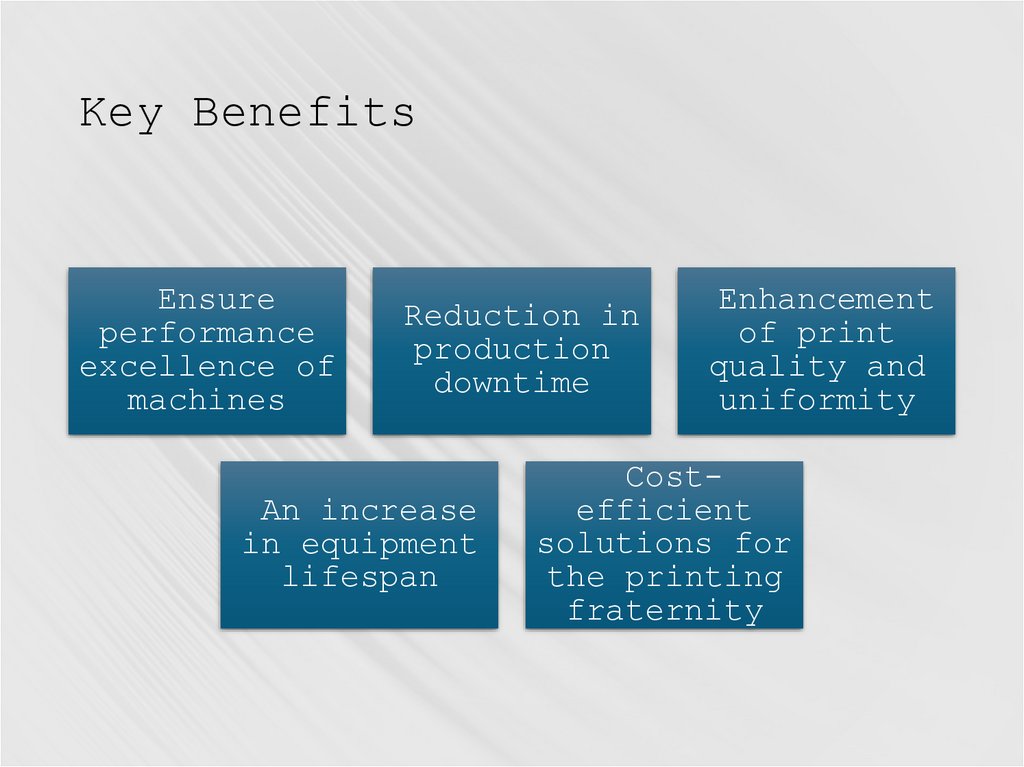 Key Benefits