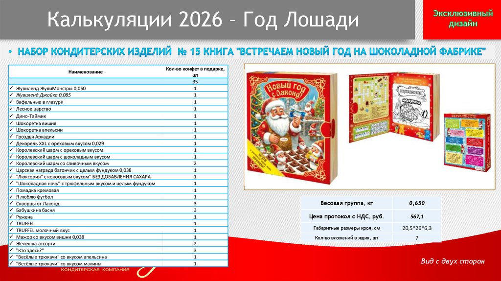 Калькуляции 2026 – Год Лошади