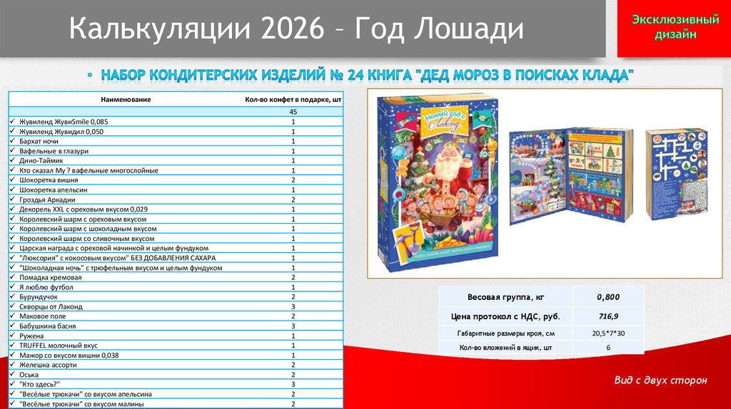 Калькуляции 2026 – Год Лошади